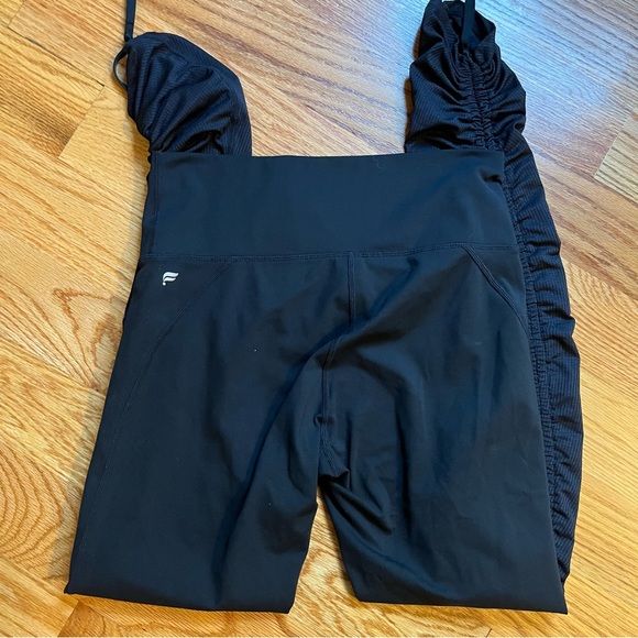 Fabletics Cashel Foldover PureLuxe Legging in black size medium - Picture 6 of 8